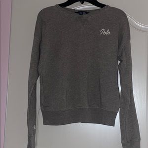 Kids size large Polo long sleeve sweater